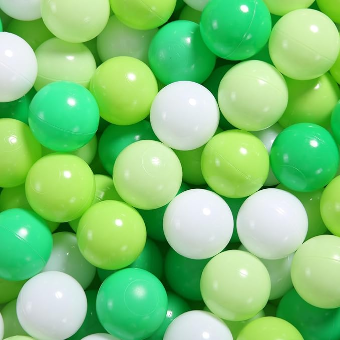 GOGOSO Ball Pit Balls for Toddlers Dogs Baby Boys Girls 2.2Inch Plasticball Toys for Kid Play Tent Birthday Slides Party Decor 50 100 170 200 500 1000