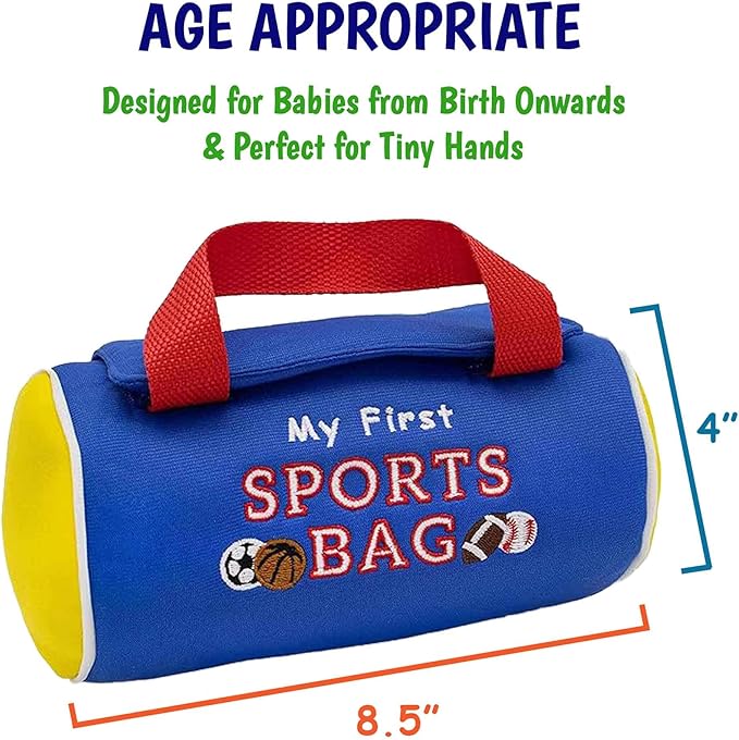 CREATIVE WONDERS Baby's First Playset, Sports Bag and Plush Balls - All Ages