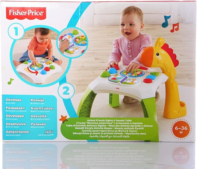 Fisher-Price Mattel CCP66 – Animal Friends Activity Station