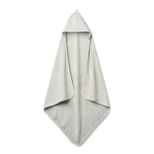 Hooded Baby Towel - 100% Organic Cotton Baby Bath Towels – Baby Towels, Baby Bath Towels for Baby Boy, 32" x 32" Super-Soft and Absorbent Baby Towels for Newborn (Pearl Grey)