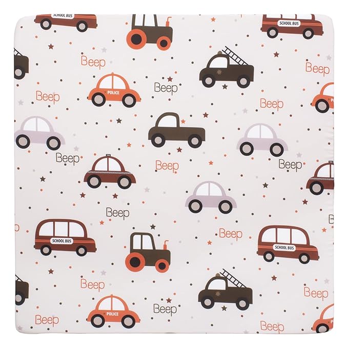 Cloele Square Playard/Playpen Fitted Sheets,Square Pack and Play Crib Sheets,Ultra Soft Polyester Car Fitted Playpen Sheet for Baby,Perfect for 36 X 36 Portable Playard Mattresses