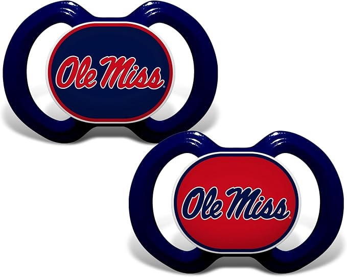 Baby Fanatic Ums2000: Mississippi Pacifier 2-Pack