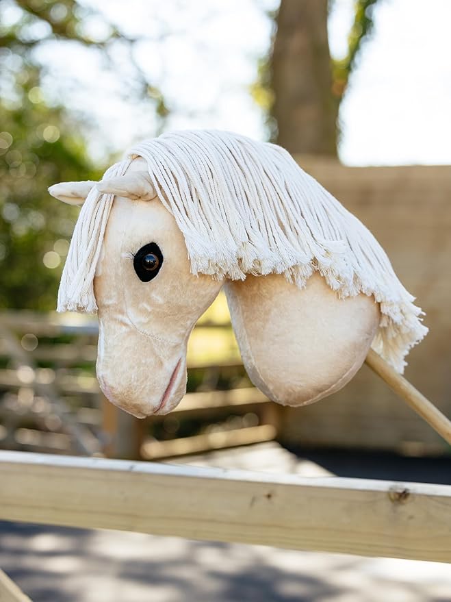 LeMieux Hobby Horse Popcorn - Detachable Pole - Realistic Head - Perfect for Kids