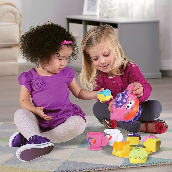 LeapFrog Musical Rainbow Tea Set, Pink