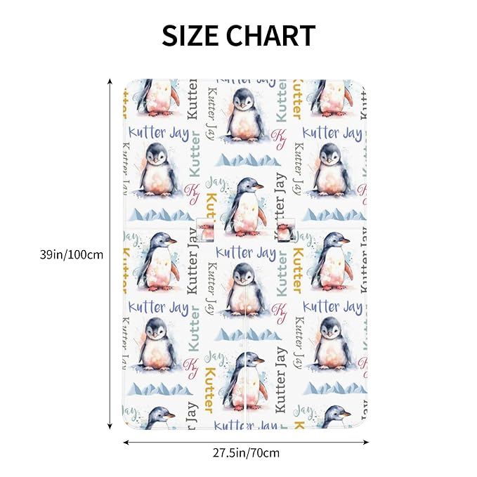 Personalized Winter Carseat Cover for Baby Custom Name Car Seat Canopy for Newborn Baby Boys Girls 2 in 1 Mom Nursing Breastfeeding Covers Penguin Minky Baby Carrier Stroller Covers