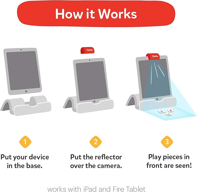 Osmo-Math Wizard and the Secrets of the Dragons for iPad-Ages 6-8/Grades 1-2-Measurement & Estimating-Curriculum-Inspired-STEM Toy Gifts for Kids,Boy&Girl-Ages 6 7 8 (Osmo Base Required)
