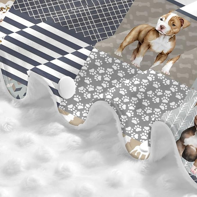 Personalized Baby Car Seat Canopy for Boys Girls, Custom Name Baby Car Seats Covers for Babies, Opening Minky Nursing Breastfeeding Stroller Cover Infant Carseat Canopies for Newborn (Dog Puppy)