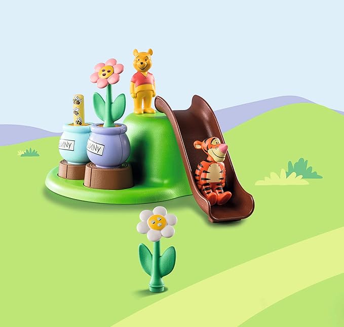 Playmobil 1.2.3 & Disney: Winnie's & Tigger's Bee Garden