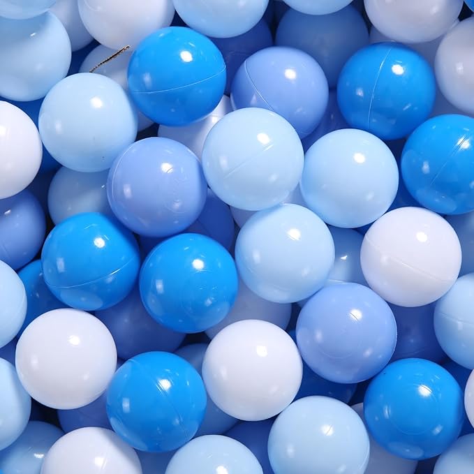 GOGOSO Ball Pit Balls for Toddlers Dogs Baby Boys Girls 2.2Inch Plasticball Toys for Kid Play Tent Birthday Slides Party Decor 50 100 170 200 500 1000