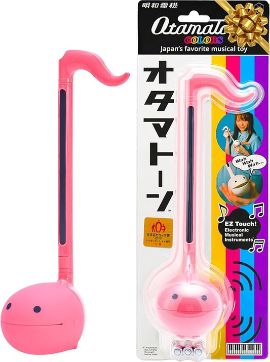 Otamatone Classic [English Edition] Hot Pink Japanese Electronic Musical Instrument Portable Synthesizer from Japan Maywa Denki for Children and Adults Gift