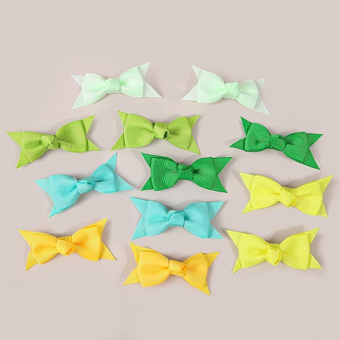 XIMA Mini Hair Bows Clip for Baby Girls,2.7inch 30colors Grosgrain Ribbon Kont Bows Toddler Hair Accessories with Alligator Clips for Toddlers Baby Girls Kids Teens in Pairs Pack of 60