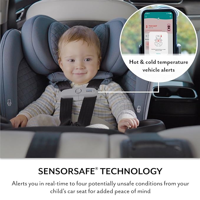 Evenflo Gold Revolve360 Extend All-in-One Rotating Car Seat with Green & Gentle Fabric (Emerald)