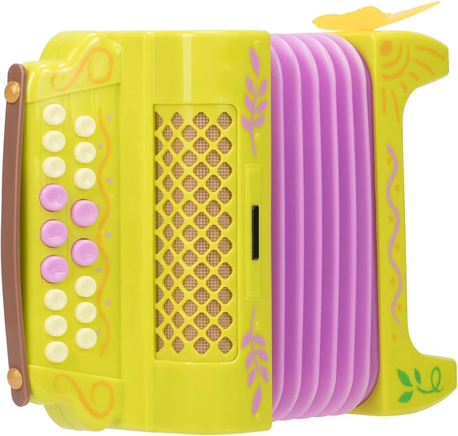 Disney Encanto Mirabel's Musical Accordion - Great as Costume Accessory or for Pretend Play!