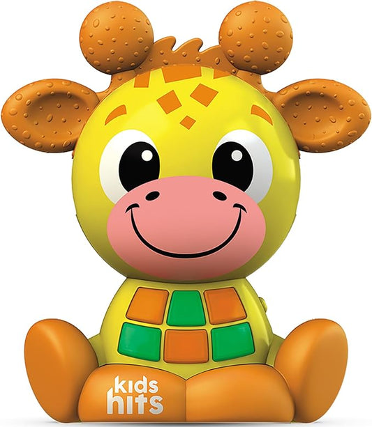 Kids Hits Babykins Moose Interactive Toy: Spark Joy and Learning for Kids 2 Years and Up - Bright Lights, Playful Tunes, and Educational Fun! (Yellow)