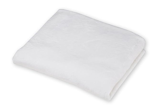 American Baby Company Heavenly Soft Chenille Fitted Pack N Play Playard Sheet 27" x 39", Warm and Cozy Chenille Pack and Play Sheet, White, for Boys and Girls, Fits Most Mini Crib Mattresses