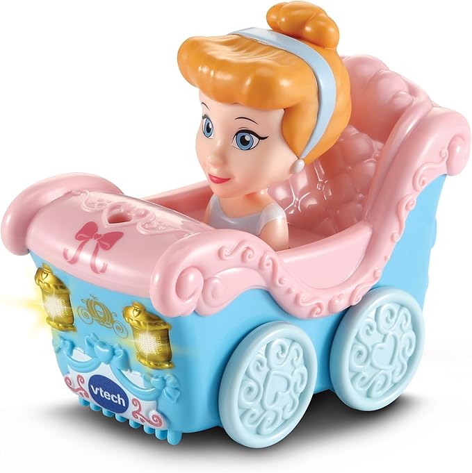 Vtech 80-570704 TUT Baby Speedster Cinderellas Enchanted Carriage, Multi-Coloured