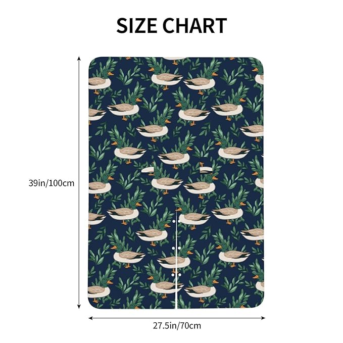 KiuLoam Cute Farm Animal Mallard Duck Baby Car Seat Canopy, Nursing Cover for Mom Breastfeeding Scarf, Infant Car Seat Cover/Multiuse Baby Stroller Covers for Babies Boys Girls
