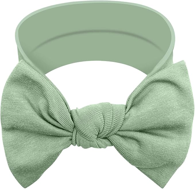 Baby Girl Headbands-Infant,Toddler Cotton Handmade Hairbands with Bows Child Hair Accessories