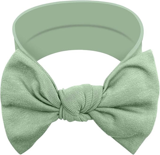 Baby Girl Headbands-Infant,Toddler Cotton Handmade Hairbands with Bows Child Hair Accessories