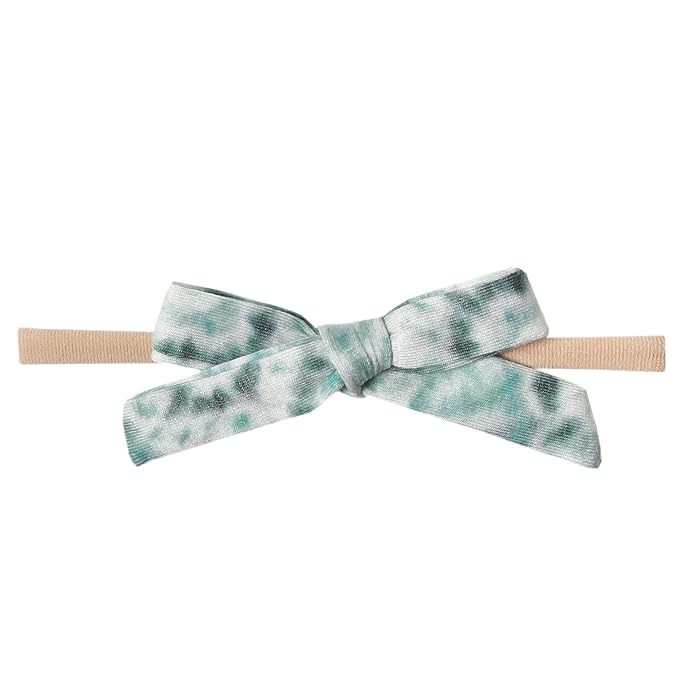 Copper Pearl Baby Bows: Stylish Headbands for Baby Girls, Premium Soft and Stretchy Baby Headbands, Perfect for Newborns, Trendy Designs - Bahama