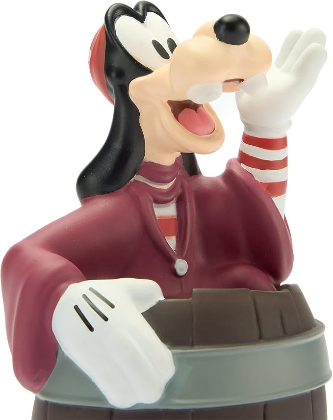 Disney Store Official Mickey and Friends Pirates of the Caribbean Bath Toys Set - Includes 5 Detailed Toys with a Straining Storage Bucket - Bath Time Fun and Water Play Set for Kids