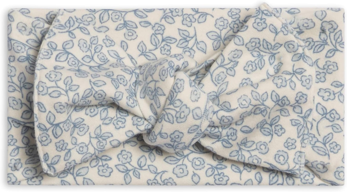 Colored Organics Baby Organic Cotton Hattie Bow Wrap Headband