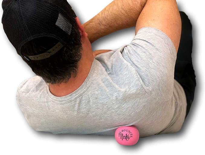 JA-RU Hi-Bounce Pinky Ball (4 Pack) 2 Inch Bouncy Balls for Kids | High Bounce Balls for Indoor & Outdoor Sports | Hand & Foot Massage Ball | Bulk Party Favors. 976-4A