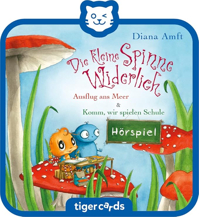 tigermedia tigercard Die Kleine Spinne Widerlich Meer Schule Children's Stories Excursion Car Trips tigerbox Audio Box Boombox Radio Play Audio Book Music