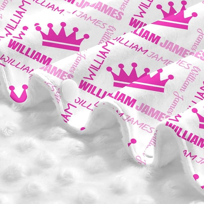 Personalized Girl Crown Baby Car Seats Canopy for Babies with Name, Custom Monogram Car Seat Covers for Girls, Opening Minky Nursing Breastfeeding Cover Infant Carseat Canopies for Newborn