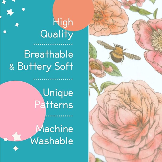 Honey Lemonade - Baby Car Seat Cover - Breastfeeding Baby Nursing Cover Carseat Canopy - Multifunctional Stretchy Soft Baby Car Seat Cover for Girl and Boy - Gender Neutral