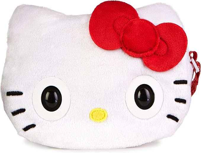 Purse Pets Hello Kitty - Interactive Shoulder Bag with 30+ Sounds, Reactions, Blinks and Music, Children's Bag and Toys in One, from 5 Years