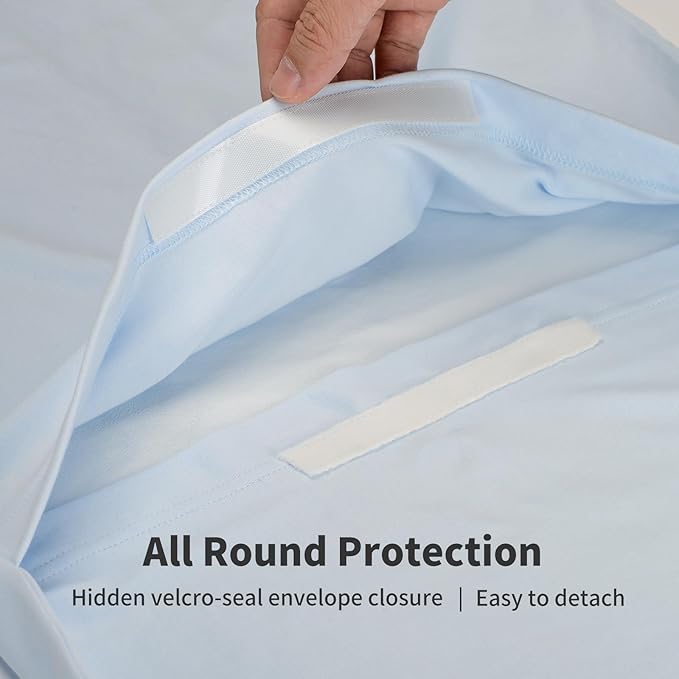 Pucmaoci Organic Waterproof Baby Lounger Covers 2 Pack| GOTS Certified 100% Cotton| Removable Cover with Waterproof Liner | Machine Washable and Dry (Cover only)（Blue & Green)