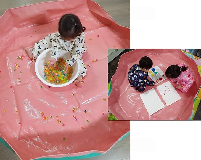 Multiful Mat, Kids Playmat Water Play Touch Mat, Kimchi Mat(KimJang Mat), Waterproof 55.1 inch/ 140cm Diameter, Making Kimchi