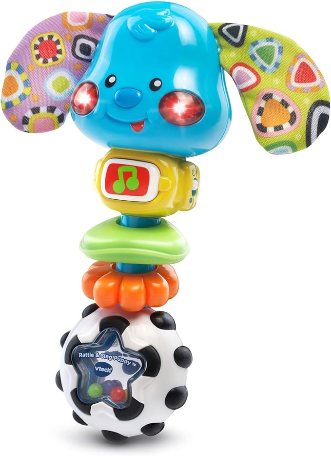 VTech Baby Rattle and Sing Puppy (Frustration Free Packaging)