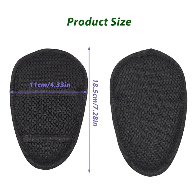 Seat Straps Crotch Cushion,Stroller Crotch Pads Universal Cushion Crotch Pads for Pushchair High Chair,Comfort Cushion Seat Strap Covers(Black)