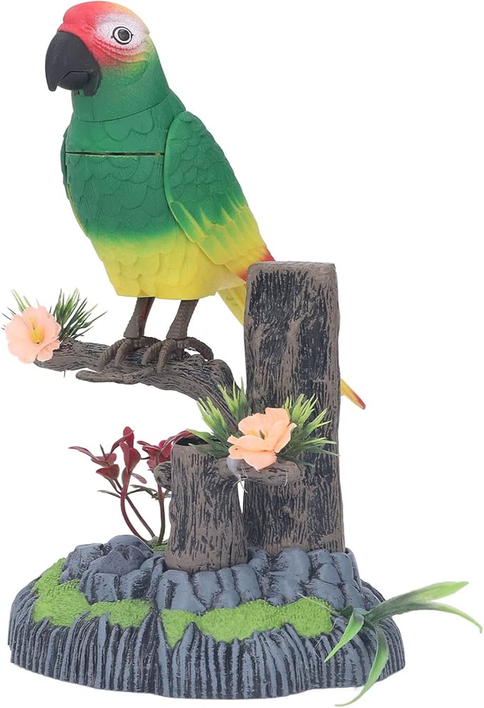 Electric Voice Control Chirping Singing Toy Fluttering Simulation for Children Adults (506H)