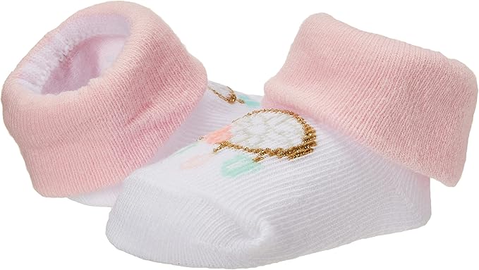 Hudson Baby Girl's Headband and Socks Giftset