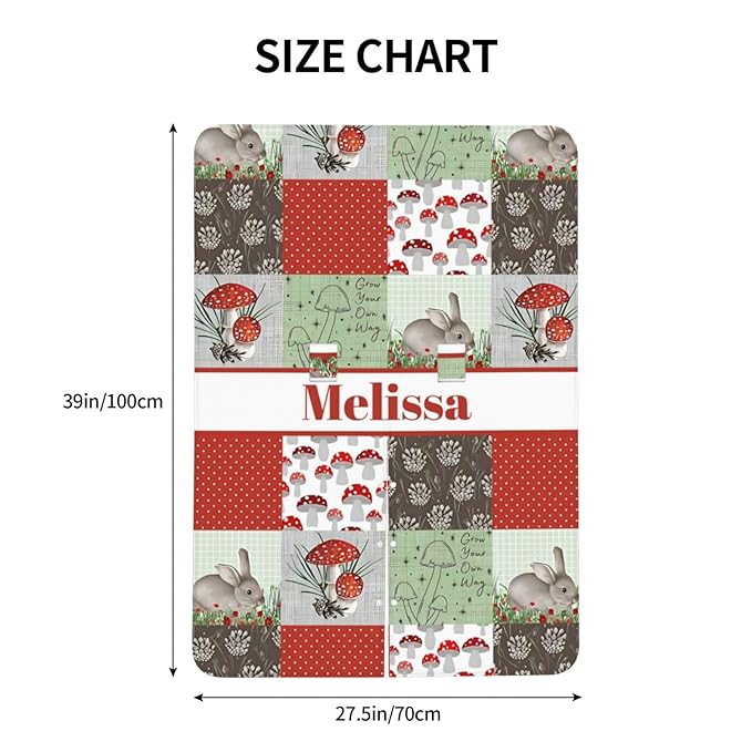 Personalized Baby Car Seat Canopy for Babies with Name, Custom Car Seat Covers for Boys Girls, Mushroom Nursing Breastfeeding Stroller Cover Infant Carseat Canopies for Newborn