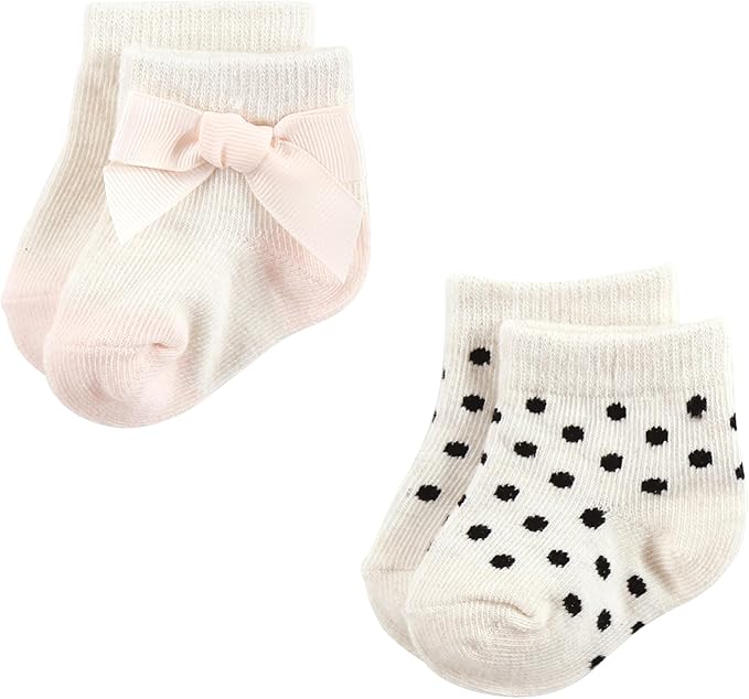 Hudson Baby Baby Girls' Sock and Headband 12pc Set