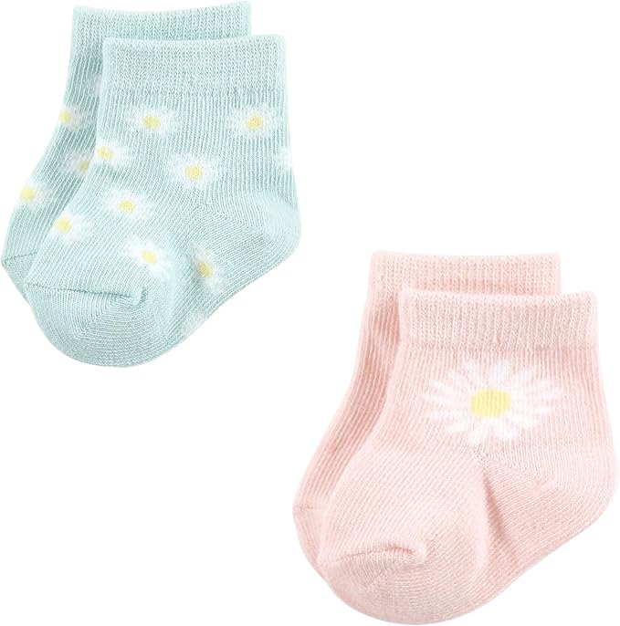 Hudson Baby Baby Girls' Sock and Headband 12pc Set