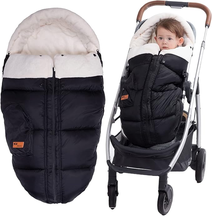 Weatherproof Winter Footmuff for Stroller Toddler, Univerisal Footmuff Infant and Toddler, Outdoor Waterproof Winter Walks Baby Stroller Bunting Bag/Sleeping Sack
