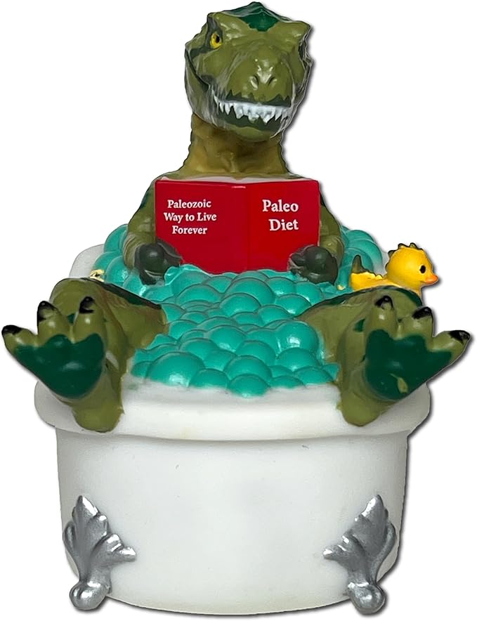 CelebriDucks - Tub Rex - Tubs Gone Wild Floating Bath Novelty - Collectible Bath Toy Gift for Kids & Adults of All Ages