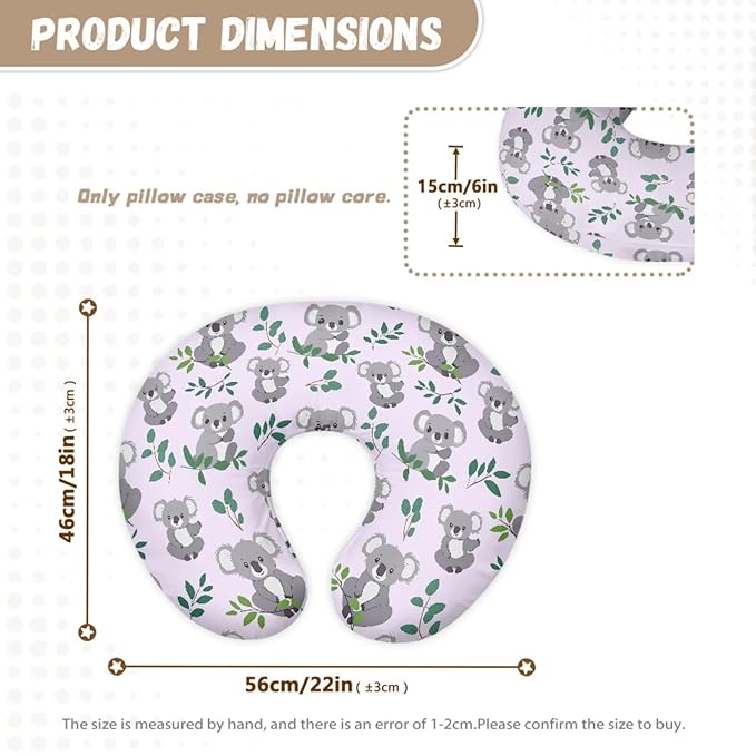 Koala Carseat Canopy for Babies Fits Most Strollers & Baby Car Seats Soft Stretchy Safely Breastfeeding Pillow Cover Baby Essentials Eucalyptus Leaves