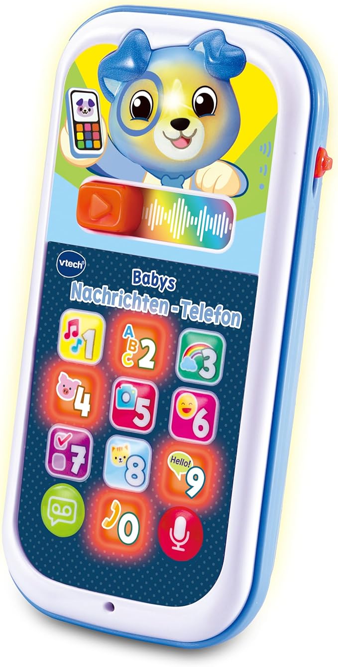 Vtech Babies Message Phone - Great Play Mobile Phone - for Children from 9-36 Months