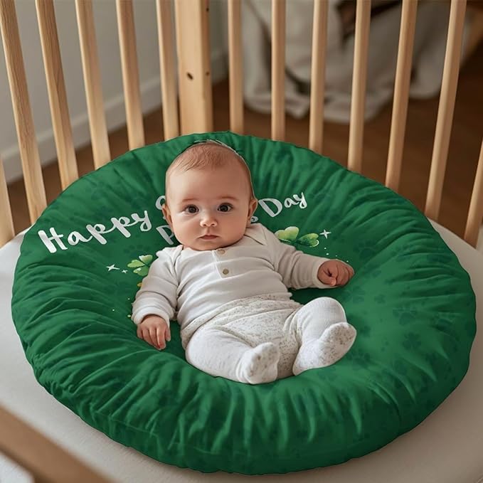 Newborn Lounger Cover, Breathable Cover for Newborn Lounger Removable Newborn Lounger Cover Reusable Baby Newborn Lounger Washable Cover for Newborn Lounger Pillow Rainbow
