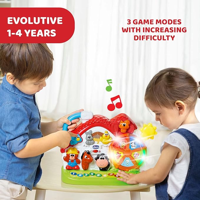 Chicco Has a new farm, two-color, stackable
