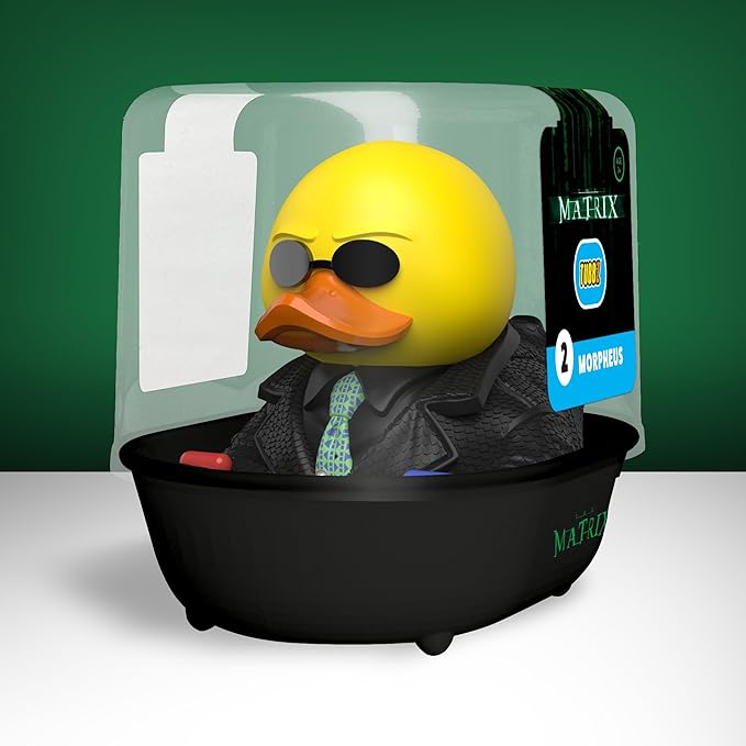 TUBBZ First Edition: The Matrix - Morpheus Cosplaying Rubber Duck Vinyl Figure