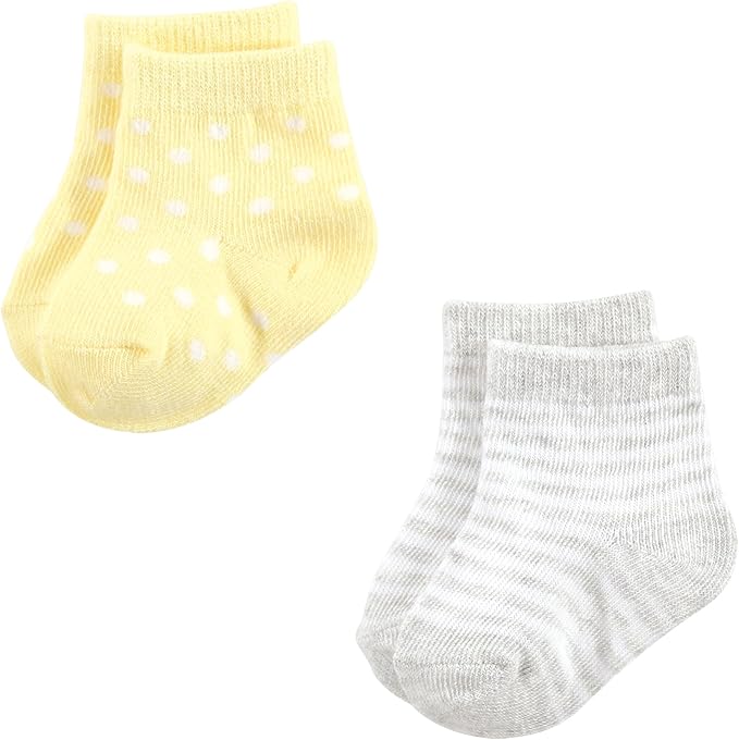 Hudson Baby Baby Girls' Sock and Headband 12pc Set