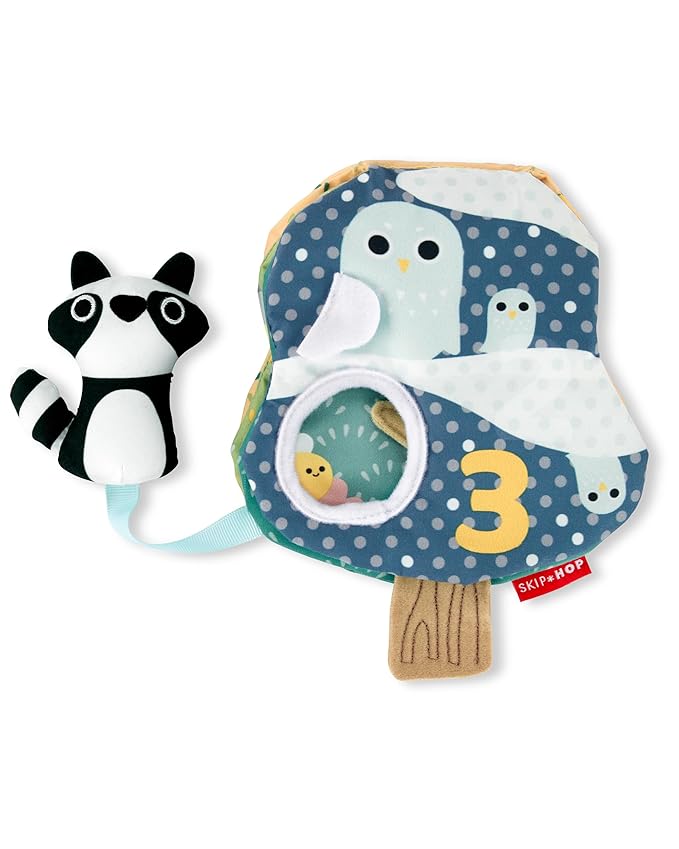 Skip Hop Soft Baby Activity Book with Crinkle Sounds and Multiple Sensory Activities Four Seasons Age 0+