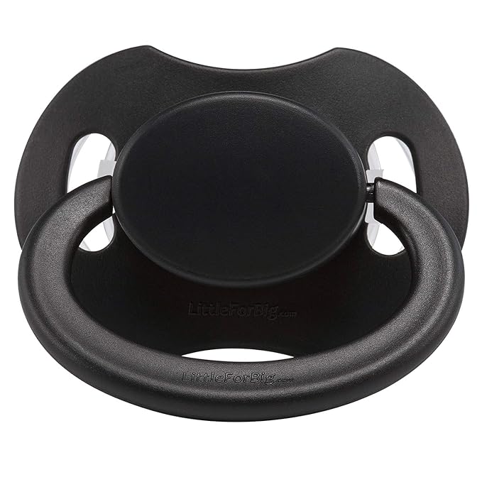 LittleForBig Bigshield Generation-II Big Sized Pacifier Black